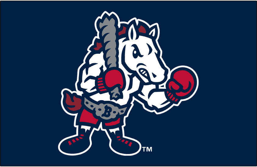 Binghamton Rumble Ponies 2017-Pres Cap Logo iron on transfers for T-shirts